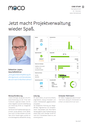 Agentursoftware Case Study intomedia