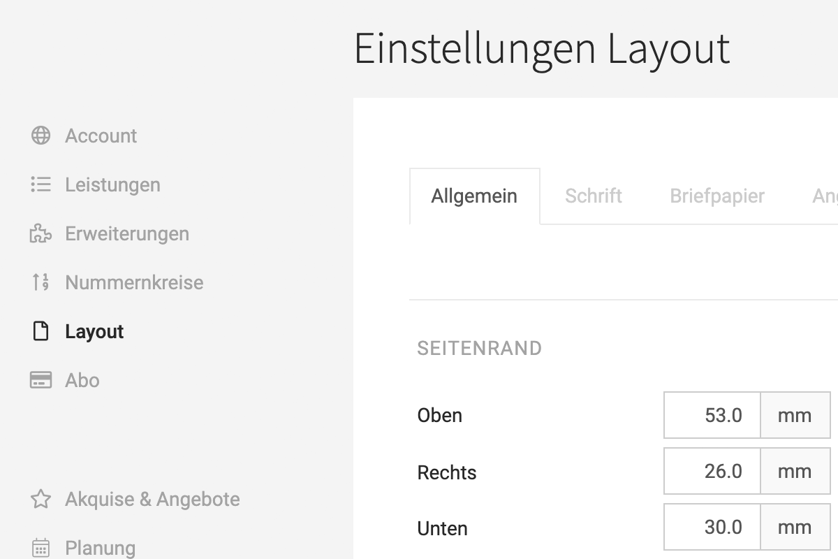 MOCO den eigenen Bedürfnissen anpassen