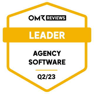 MOCO Reviews Agency Software Leader Q2-2023 OMR