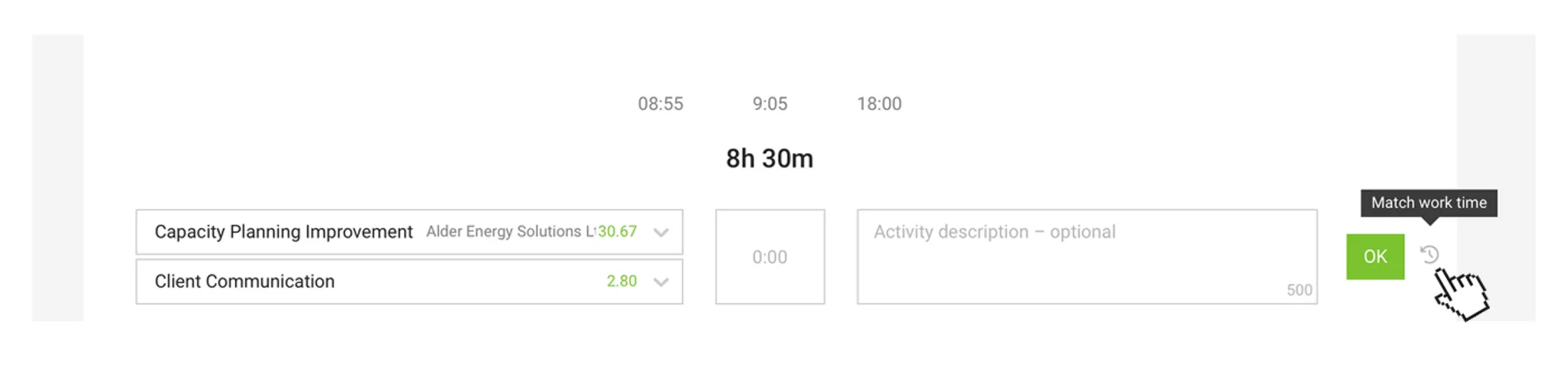 Combining Work and Project Time Tracking combining work time tracking and project time tracking