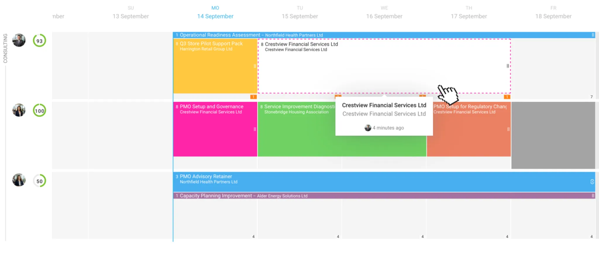 Leads in Capacity Planning
