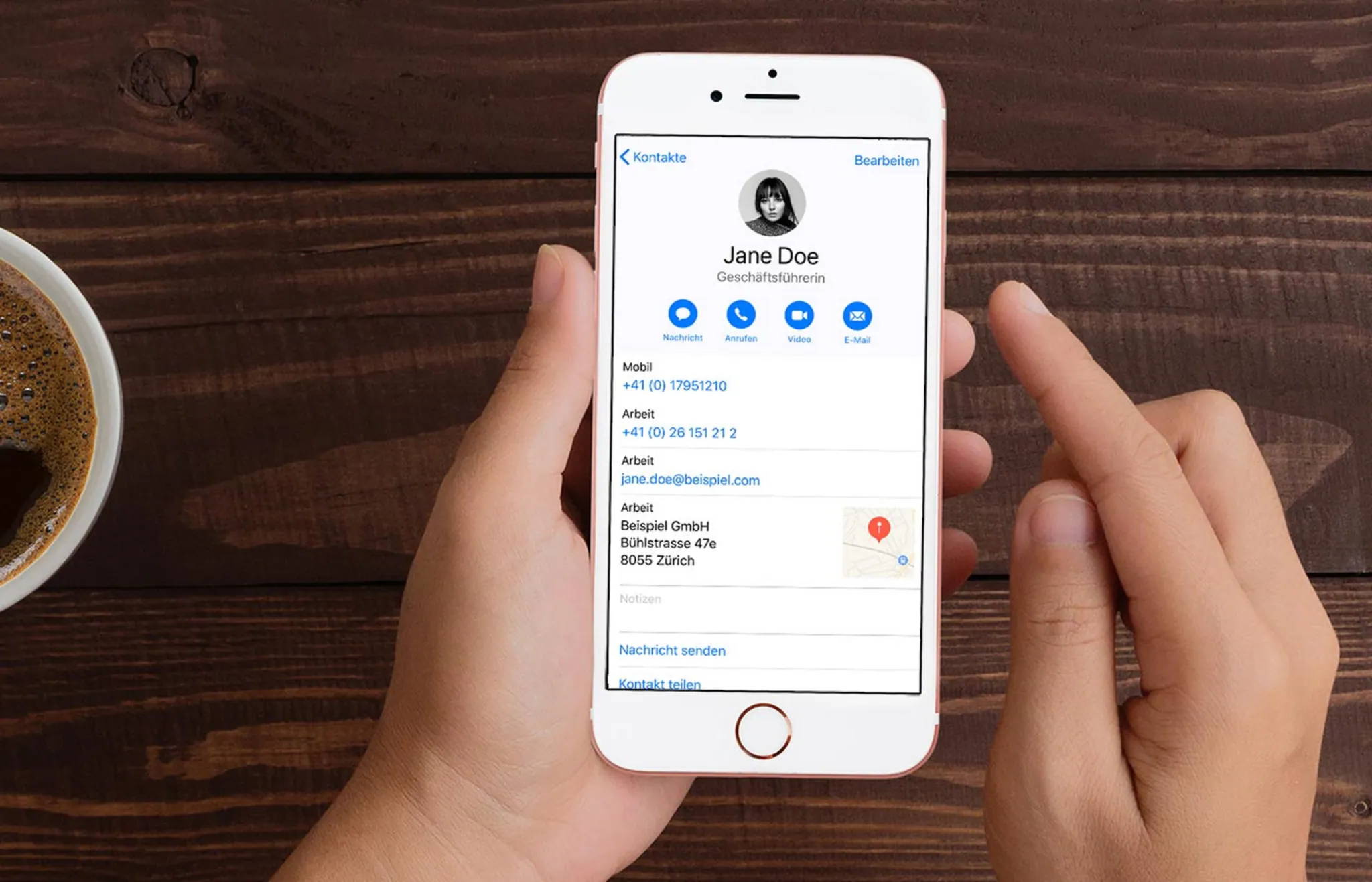 Access contacts on the go via CardDAV