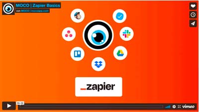 Zapier und MOCO Video