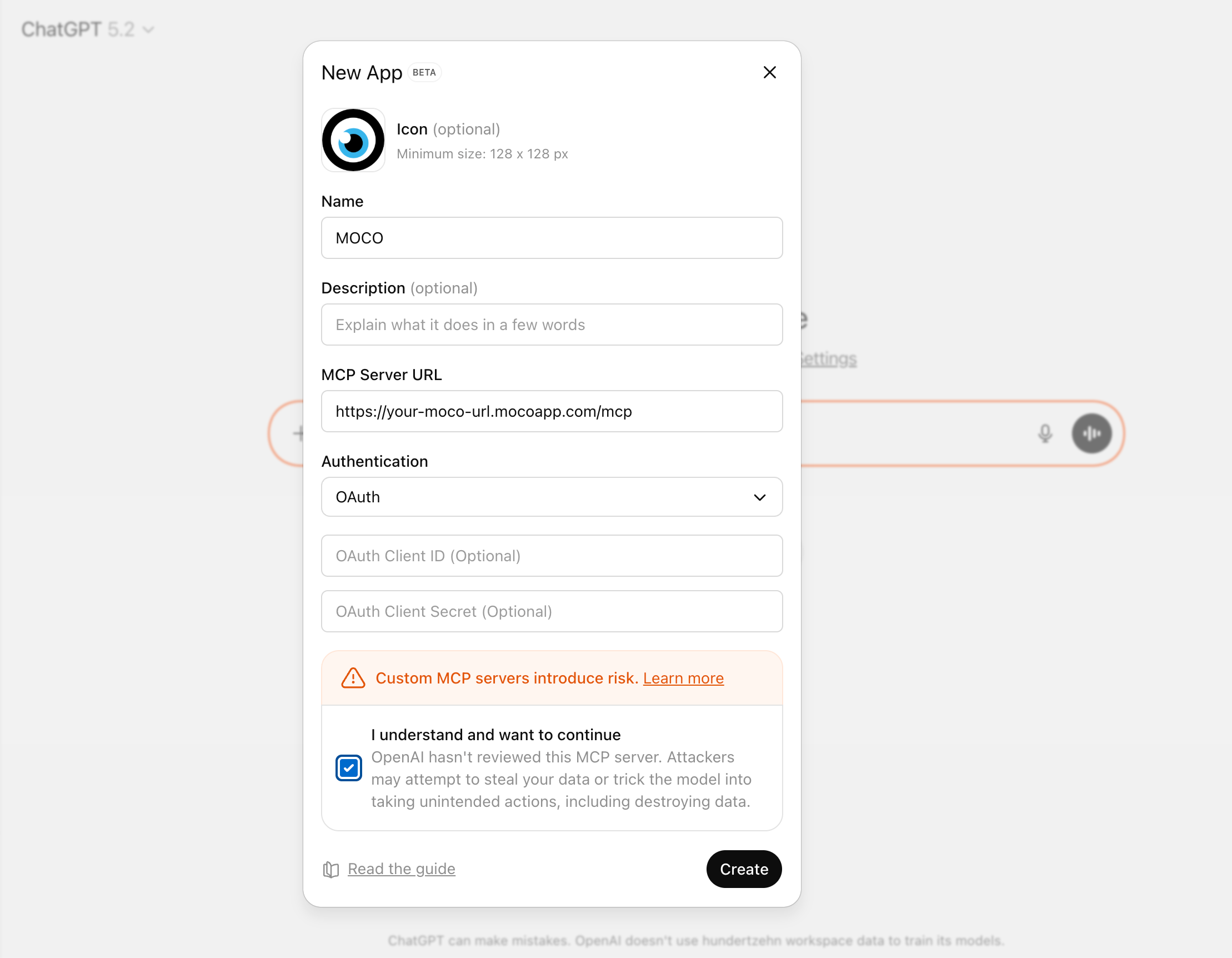 So bindest du deinen MCP-Server in ChatGPT ein.