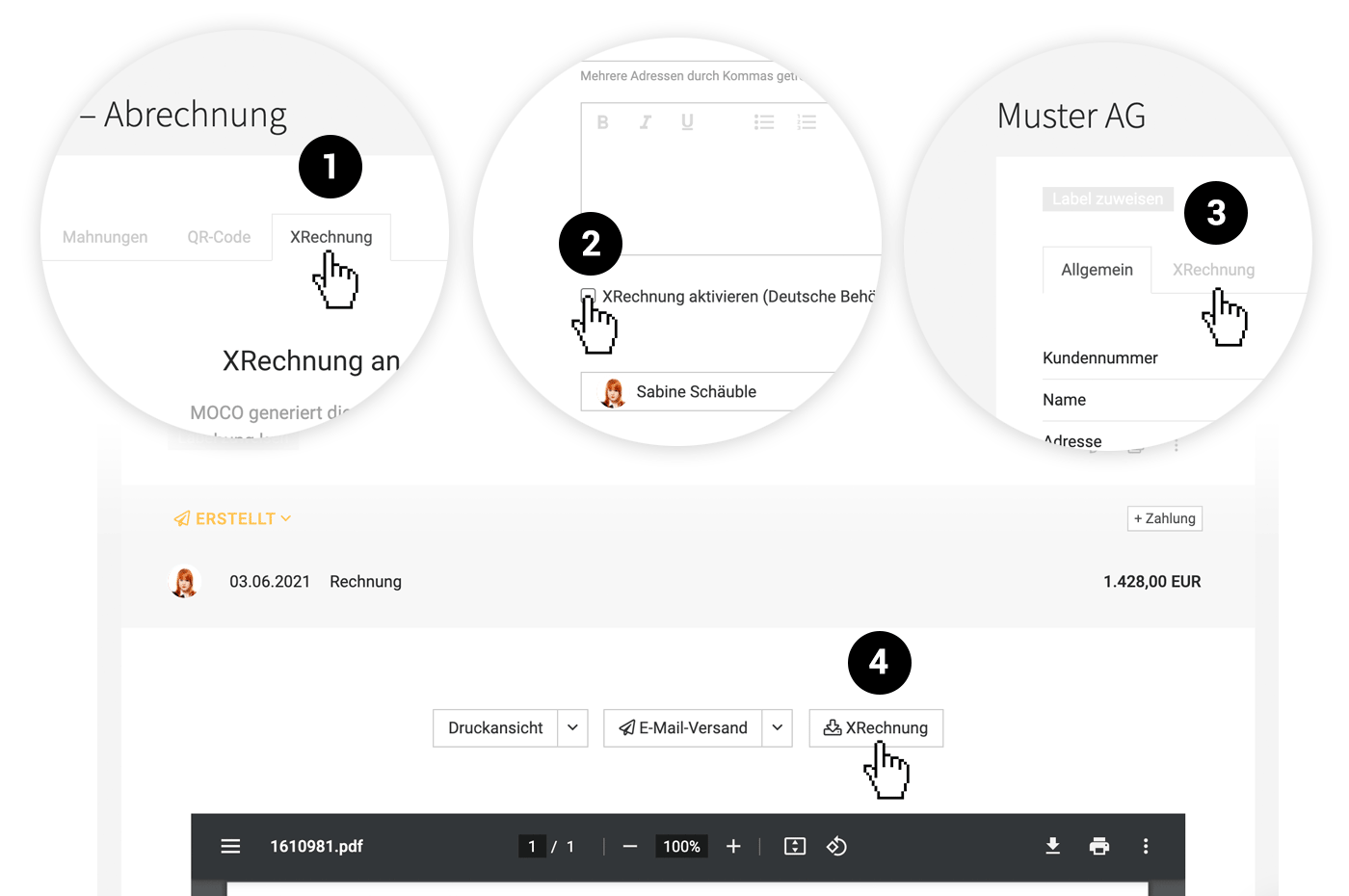 Xrechnung erstellen Agentursoftware