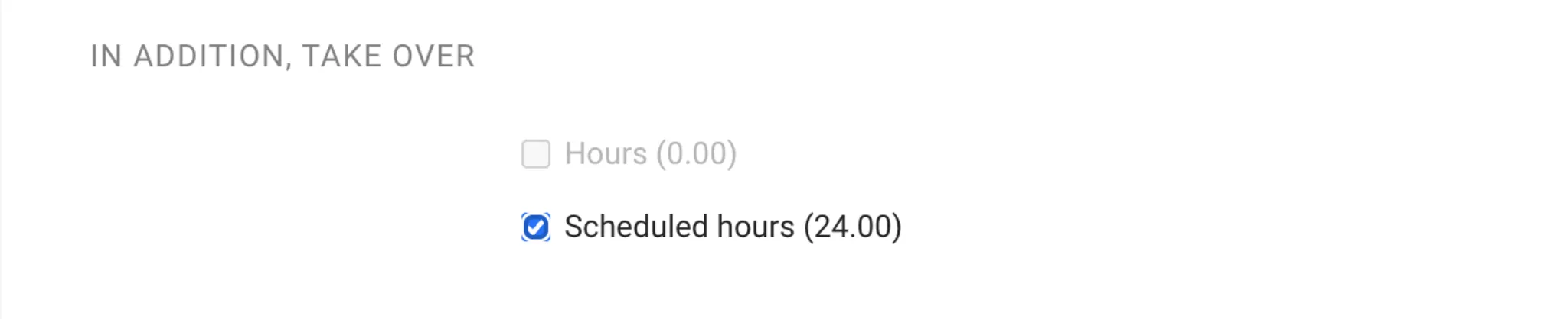 Create Project from Lead and Transfer Hours
