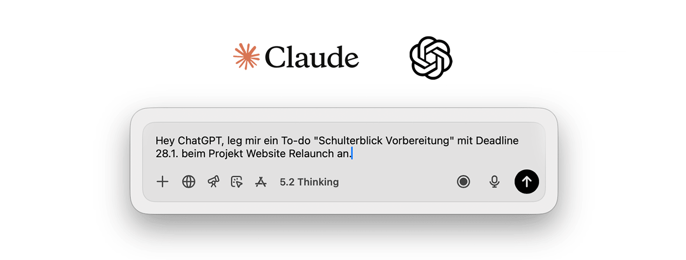 MCP-Server Anbindung für ChatGPT und Claude