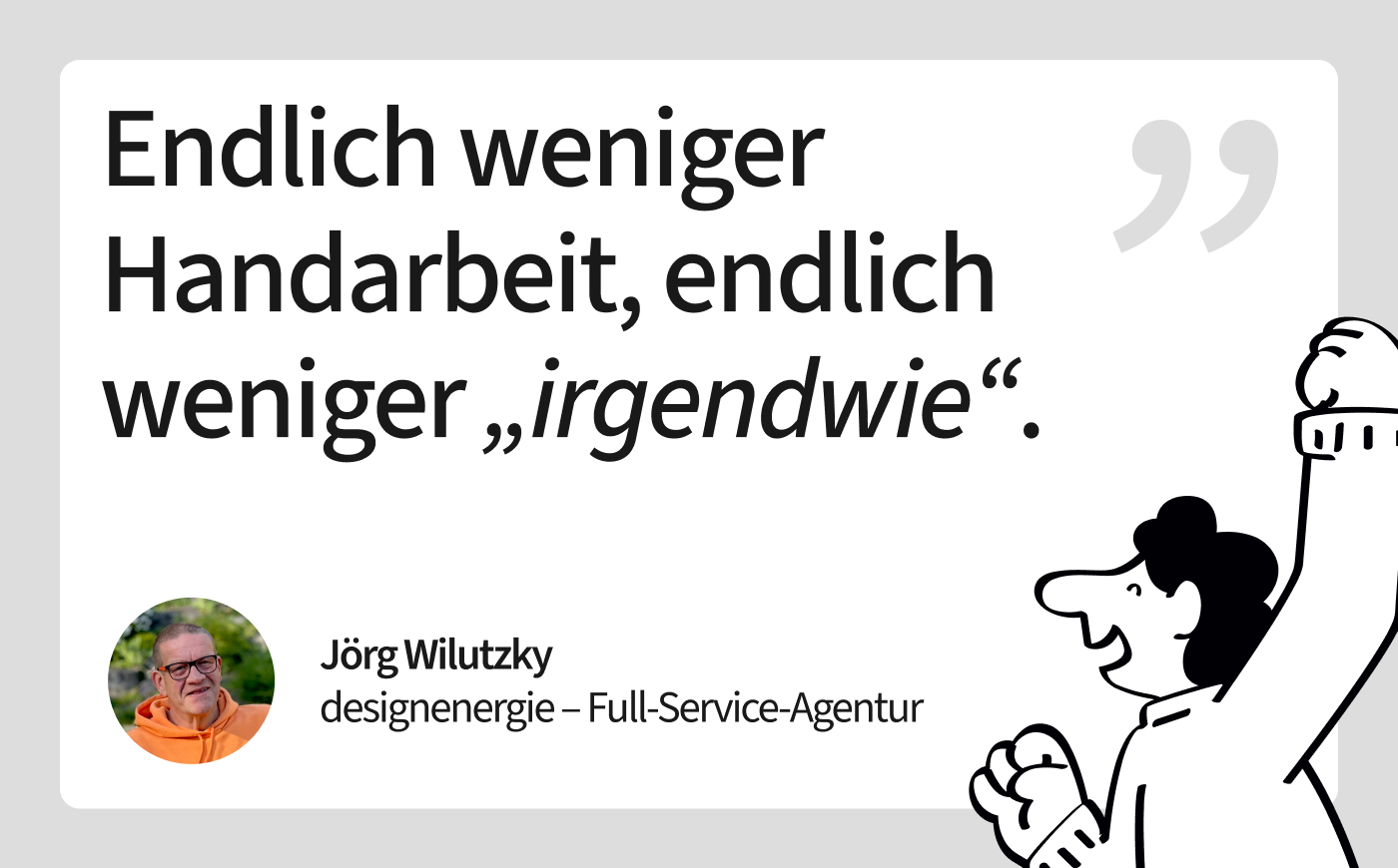 Case Study: Wechsel von Revolver zu MOCO – Jörg Wilutzky von designenergie 
