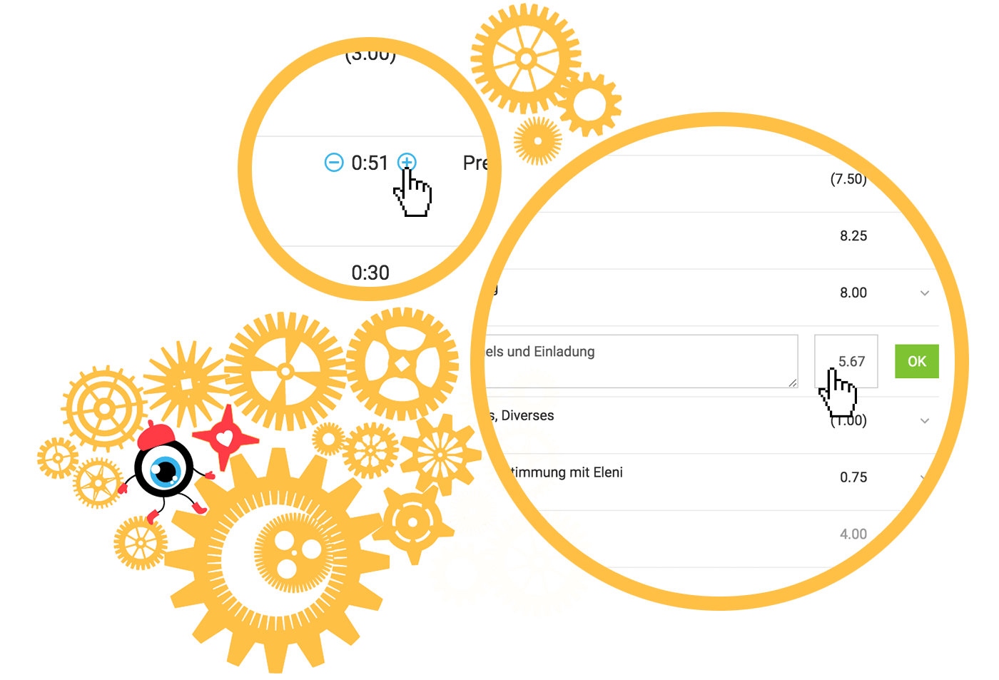 Verschiedene Optimierungen