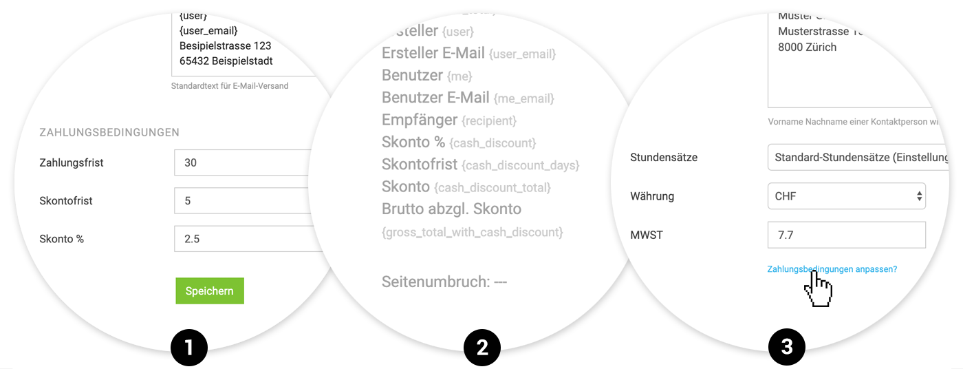 Skonto für Rechnungen – einstellbar auf Account-und Kundenebene