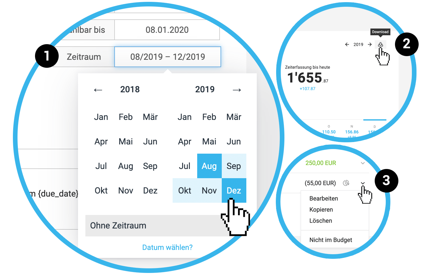 Leistungszeitraum vereinheitlicht & kleinere Optimierungen