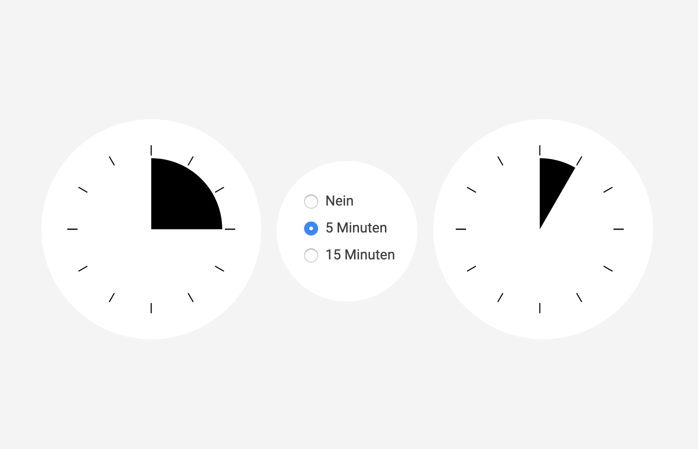 Rundung von Zeiteinträgen auf Viertelstunden oder 5 Minuten