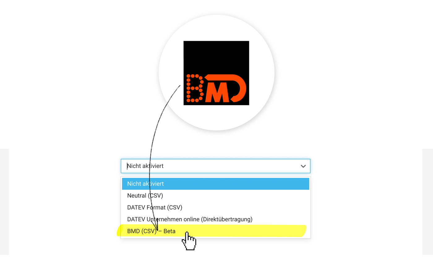 Buchhaltungsanbindung BMD an Agentursoftware MOCO