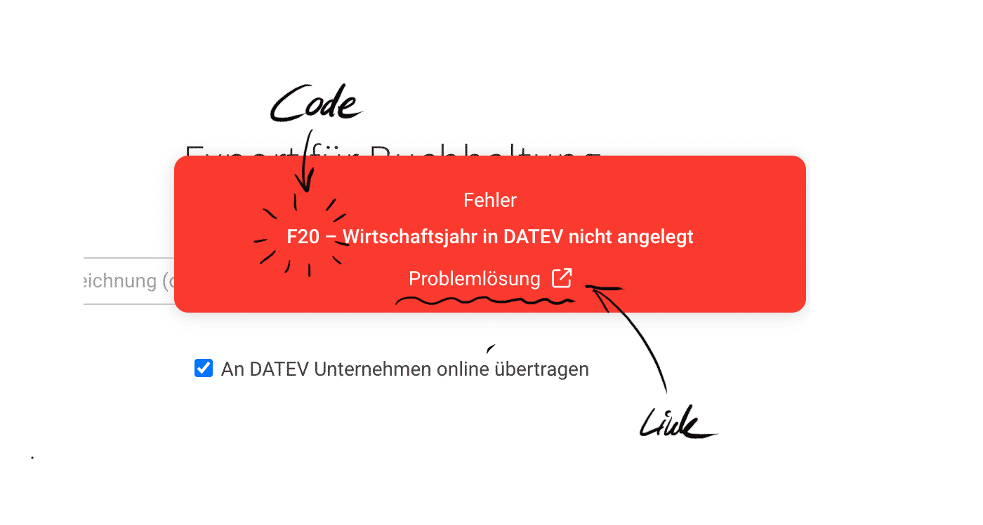 DATEV DUO Schnittstelle MOCO – Lösungen bei Fehlermeldungen